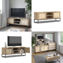 Lowboard "Natal" Eiche 2 Türen Vicco 17 Lowboard "Natal" Eiche 2 Türen Vicco -Möbel Store m6073 08 ol