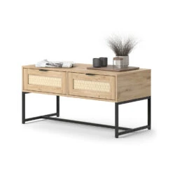 Couchtisch "Natal Eiche 2 Schubladen Vicco 16 Couchtisch "Natal Eiche 2 Schubladen Vicco -Möbel Store m6076 07 ol