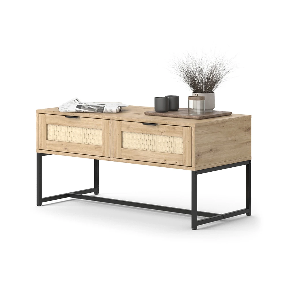 Couchtisch "Natal Eiche 2 Schubladen Vicco 9 Couchtisch "Natal Eiche 2 Schubladen Vicco – Bild 7