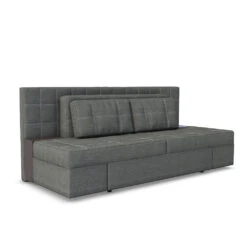 Sofa Grau 235 Cm Vitalispa