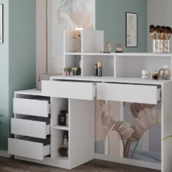 Schminktisch "Anja" Weiß Vicco -Möbel Store m6202 05 ol