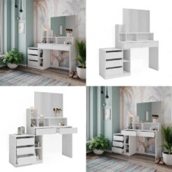 Schminktisch "Anja" Weiß Vicco -Möbel Store m6202 08 ol