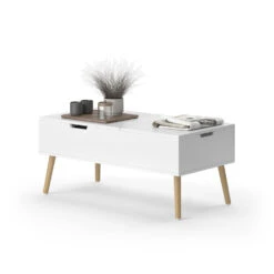 Couchtisch "Riga" 100 X 50 Cm Ausziehbar Vicco -Möbel Store m6412 07 ol