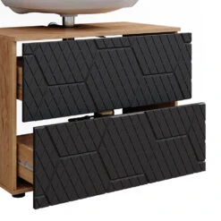 Badmöbelset "Irma" Eiche/Anthrazit 5-teilig Vicco 14 Badmöbelset "Irma" Eiche/Anthrazit 5-teilig Vicco -Möbel Store m6495 06 ol