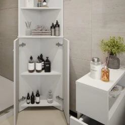 Eckschrank "Fynn" Weiß Vicco 14 Eckschrank "Fynn" Weiß Vicco -Möbel Store m6541 05 ol