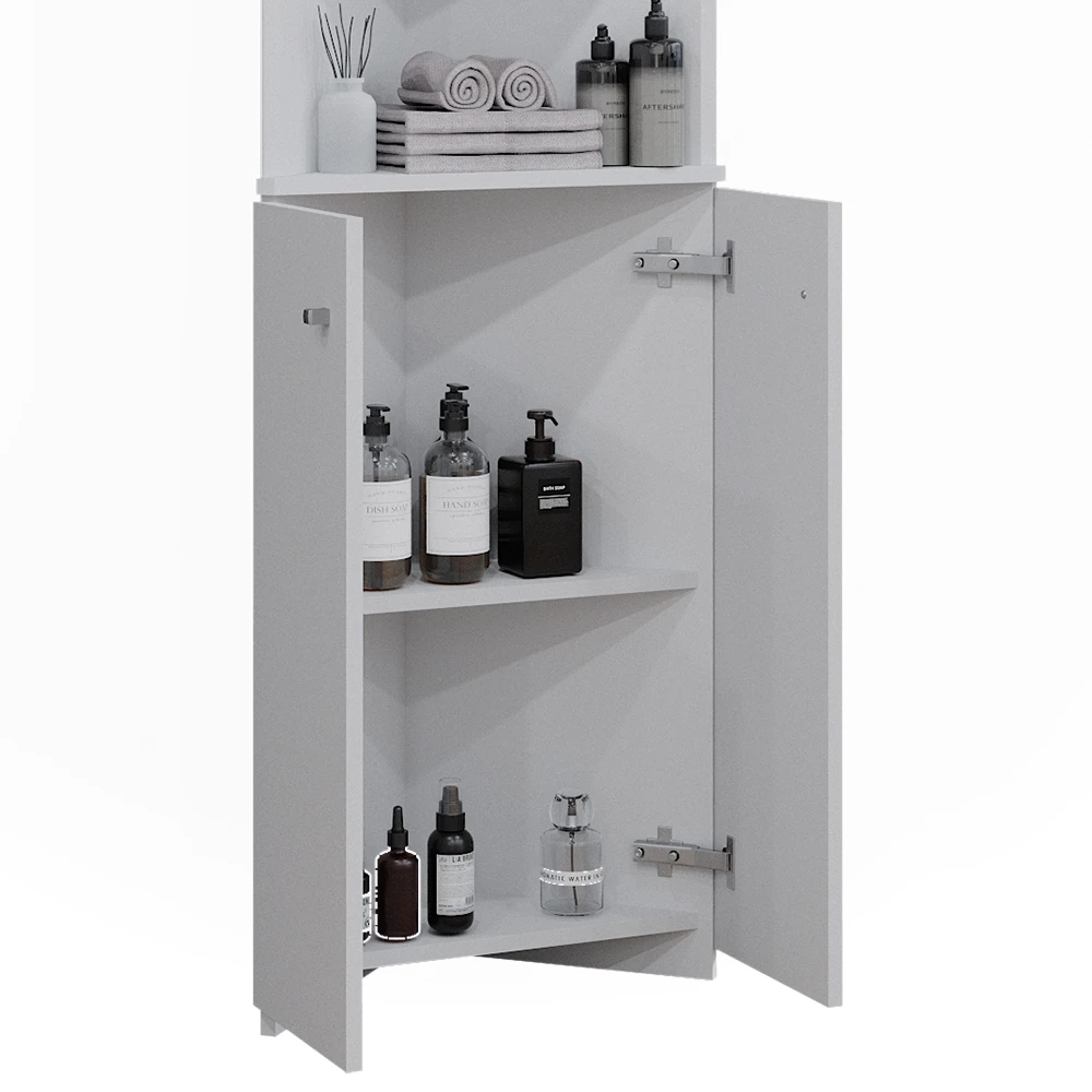 Eckschrank "Fynn" Weiß Vicco 8 Eckschrank "Fynn" Weiß Vicco – Bild 6