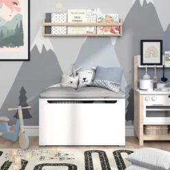 Spielzeugtruhe "Arno" Weiß Vicco -Möbel Store m6544 04 ol