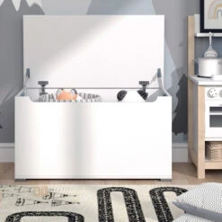 Spielzeugtruhe "Arno" Weiß Vicco -Möbel Store m6544 05 ol