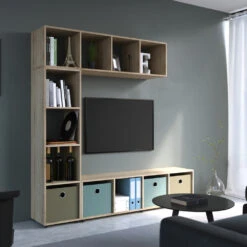 Raumteiler "Ludus" Sonoma 36 X 145 Cm Vicco 12 Raumteiler "Ludus" Sonoma 36 X 145 Cm Vicco -Möbel Store m997 04 ol