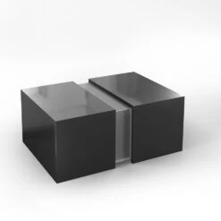 Couchtisch "Dandy" Schwarz Hochglanz 71 X 31.5 Cm Vicco -Möbel Store m 1816 10 ol