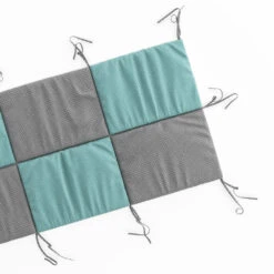 Bettrückwand "Wiki" 140x70cm Türkis/Grau VitaliSpa -Möbel Store t17 06 ol