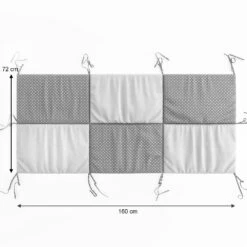 Bettrückwand "Wiki" 160x72cm Grau/Weiß VitaliSpa 11 Bettrückwand "Wiki" 160x72cm Grau/Weiß VitaliSpa -Möbel Store t21 03 ol