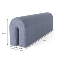 Bettumrandung Grau 70 X 20 Cm Vitalispa -Möbel Store t60 03 ol