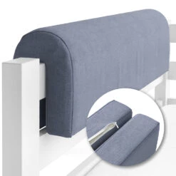 Bettumrandung Grau 70 X 20 Cm Vitalispa -Möbel Store t60 06 ol